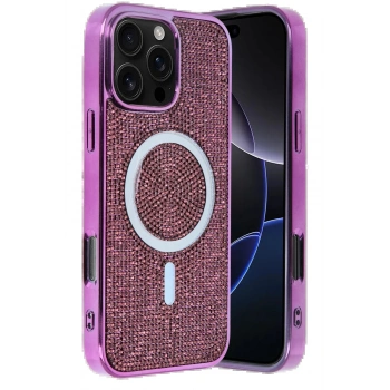 Apple iPhone 16 Pro Max Helen Magsafe Kapak - Derin Mor