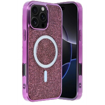 Apple iPhone 16 Pro Max Helen Magsafe Kapak - Derin Mor