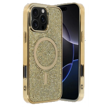 Apple iPhone 16 Pro Max Helen Magsafe Kapak - Gold