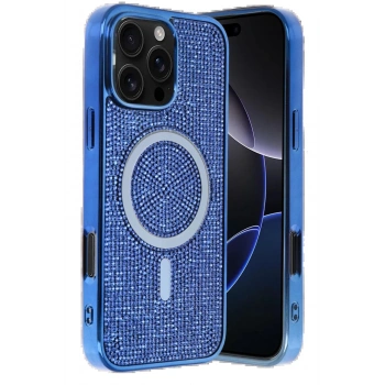 Apple iPhone 16 Pro Max Helen Magsafe Kapak - Lacivert