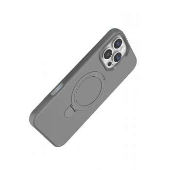 Apple iPhone 16 Pro Max Regal Magsafe Standlı Kapak - Titan Gri