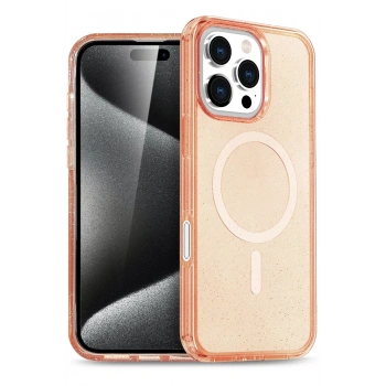 Apple iPhone 16 Pro Max Star Magsafe Kapak - Turuncu