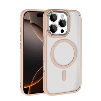 Apple iPhone 16 Pro Max Terea Magsafe Kapak - Gold