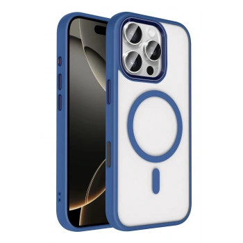 Apple iPhone 16 Pro Max Terea Magsafe Kapak - Lacivert