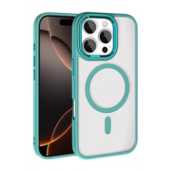 Apple iPhone 16 Pro Max Terea Magsafe Kapak - Yeşil