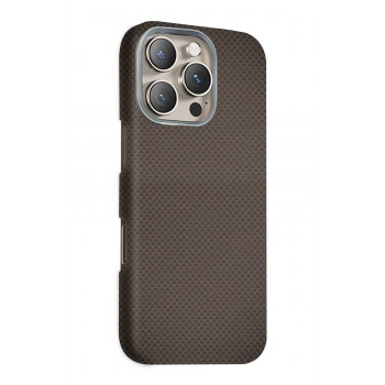 Apple iPhone 16 Pro Max Volt Magsafe Kapak - Kahverengi