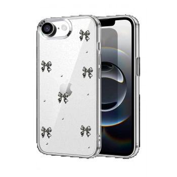 Apple iPhone 16E Fiyonk Desenli Kapak - Desen 10