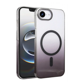 Apple iPhone 16E Glossy Magsafe Kapak - Siyah
