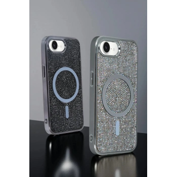 Apple iPhone 16E Helen Magsafe Kapak - Rainbow