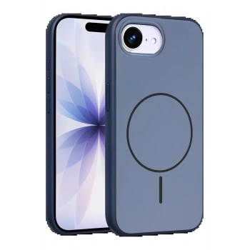 Apple iPhone 16E Neva Magsafe Kapak - Lacivert