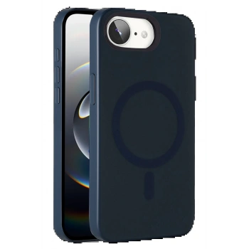 Apple iPhone 16E Tuna PC Slim Magsafe Kapak - Lacivert