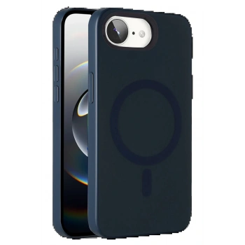 Apple iPhone 16E Tuna PC Slim Magsafe Kapak - Lacivert