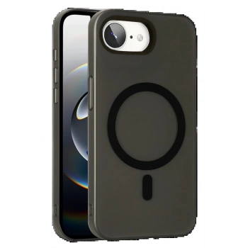 Apple iPhone 16E Tuna PC Slim Magsafe Kapak - Siyah