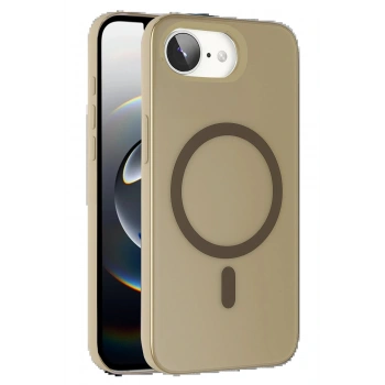 Apple iPhone 16E Tuna PC Slim Magsafe Kapak - Titan Gri