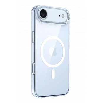 Apple iPhone 17 Air Combo Sert Şeffaf Magsafe Kapak - Şeffaf