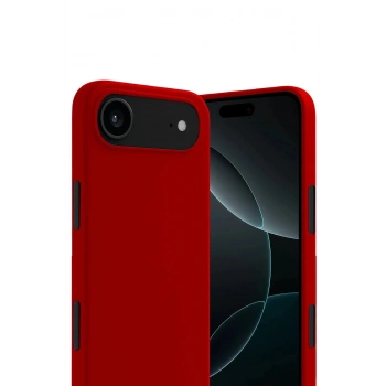 Apple iPhone 17 Air First Silikon - Kırmızı