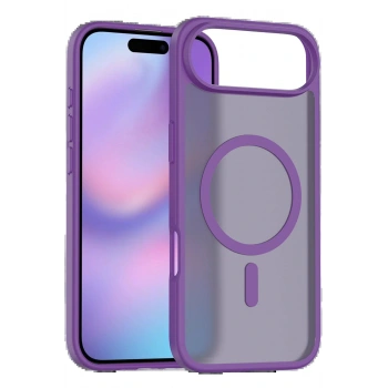 Apple iPhone 17 Air Jota Magsafe Kapak - Derin Mor