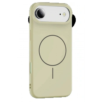 Apple iPhone 17 Air Jully Magsafe Kapak - Bej