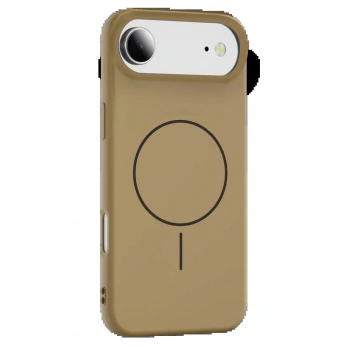 Apple iPhone 17 Air Jully Magsafe Kapak - Çöl Titanyum