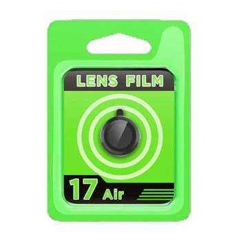 Apple iPhone 17 Air Raze Metal Kamera Lens - Siyah