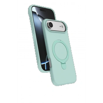 Apple iPhone 17 Air Regal Magsafe Standlı Kapak - Su Yeşili