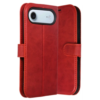 Apple iPhone 17 Air Trend S Plus Kapaklı Kılıf - Kırmızı