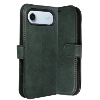 Apple iPhone 17 Air Trend S Plus Kapaklı Kılıf - Yeşil