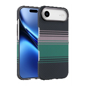 Apple iPhone 17 Air Vega Magsafe Kapak - Yeşil