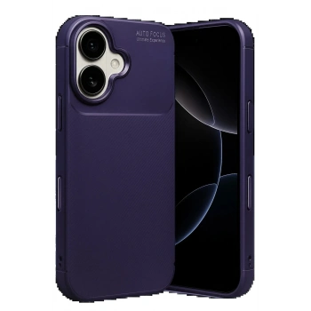 Apple iPhone 17 Auto Focus Karbon Kapak - Lacivert