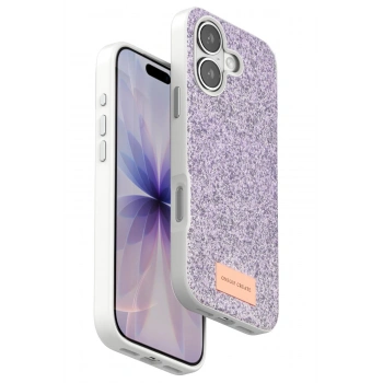 Apple iPhone 17 Bright Simli Kapak - Lila