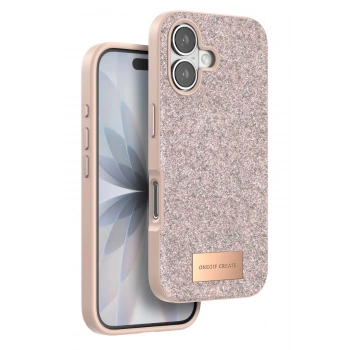 Apple iPhone 17 Bright Simli Kapak - Pembe