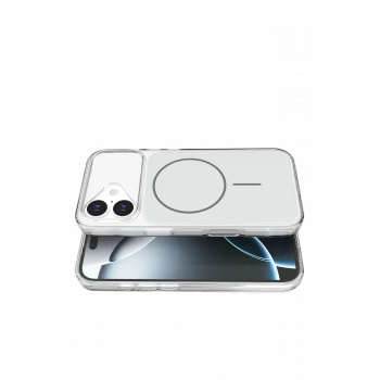 Apple iPhone 17 Bruma Magsafe Kapak - Gümüş