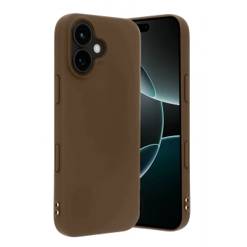 Apple iPhone 17 First Silikon - Kahverengi