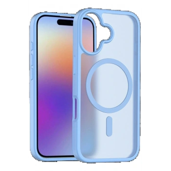 Apple iPhone 17 Jota Magsafe Kapak - Açık Mavi