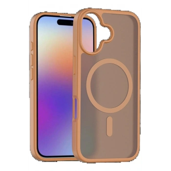 Apple iPhone 17 Jota Magsafe Kapak - Çöl Titanyum