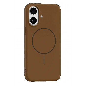 Apple iPhone 17 Jully Magsafe Kapak - Kahverengi