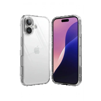 Apple iPhone 17 Lüx Şeffaf Silikon - Şeffaf