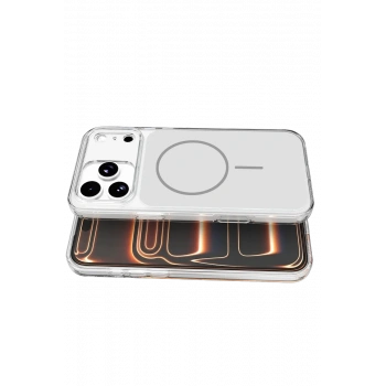 Apple iPhone 17 Pro Bruma Magsafe Kapak - Gümüş