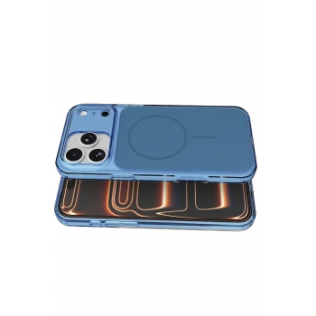 Apple iPhone 17 Pro Bruma Magsafe Kapak - Mavi