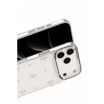 Apple iPhone 17 Pro Fiyonk Desenli Kapak - Desen 4