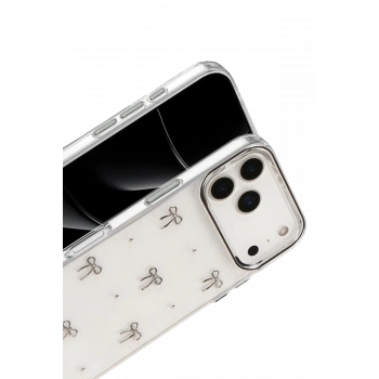 Apple iPhone 17 Pro Fiyonk Desenli Kapak - Desen 5