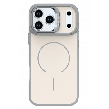 Apple iPhone 17 Pro Flexa Magsafe Kapak - Beyaz