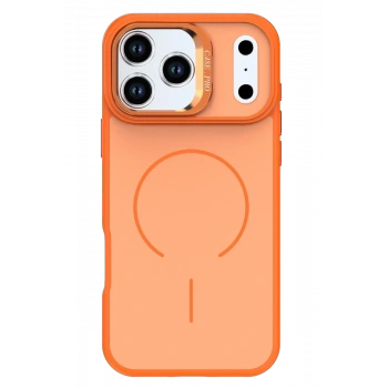 Apple iPhone 17 Pro Flexa Magsafe Kapak - Turuncu