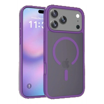 Apple iPhone 17 Pro Jota Magsafe Kapak - Derin Mor