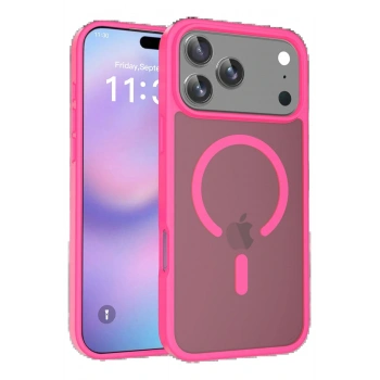 Apple iPhone 17 Pro Jota Magsafe Kapak - Rose