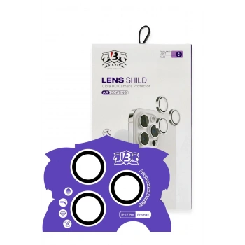 Apple iPhone 17 Pro Max Bilvis Titan Kamera Lens - Gümüş