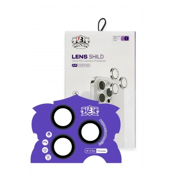 Apple iPhone 17 Pro Max Bilvis Titan Kamera Lens - Lacivert