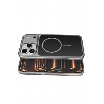 Apple iPhone 17 Pro Max Bruma Magsafe Kapak - Siyah