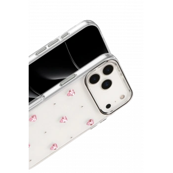 Apple iPhone 17 Pro Max Fiyonk Desenli Kapak - Desen 3