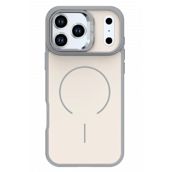 Apple iPhone 17 Pro Max Flexa Magsafe Kapak - Beyaz